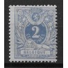 1869/83 - COB 27a** - SCOTT 29 - Light ultramarine instead of blue - Perf. 15