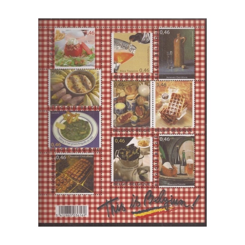 2006 - COB BL137** - SCOTT 2177 - Belgian Foods and Beverages - MNH