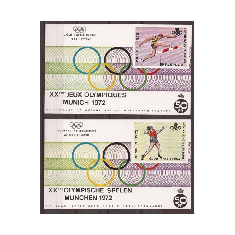 1971 - Erinnophilie - COB E119/20** - OLYMPIC GAMES MUNICH 1972 - MNH