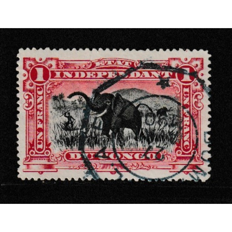 1894 - CONGO - COB 26b - SCOTT 25 - Perforation 16