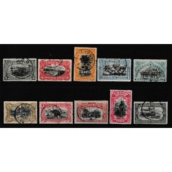 1910 - Congo - COB 54/63 -...