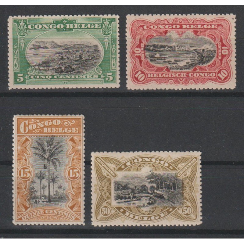 1909 - Congo - COB 50/3** - SCOTT 41/4 - MNH