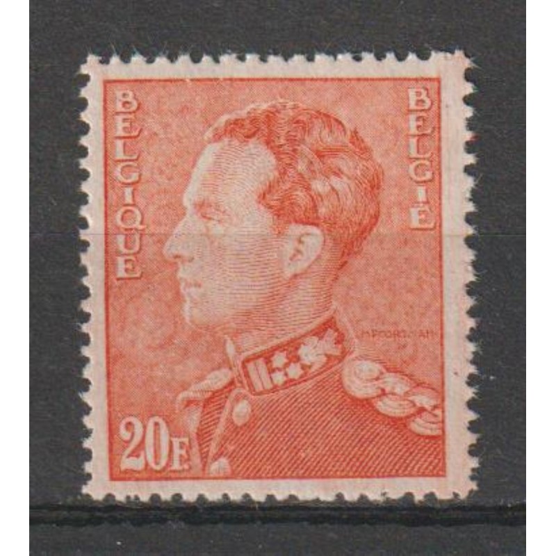 1936 - COB 435A** - SCOTT UNLISTED -  Light orange - See certficate - MNH