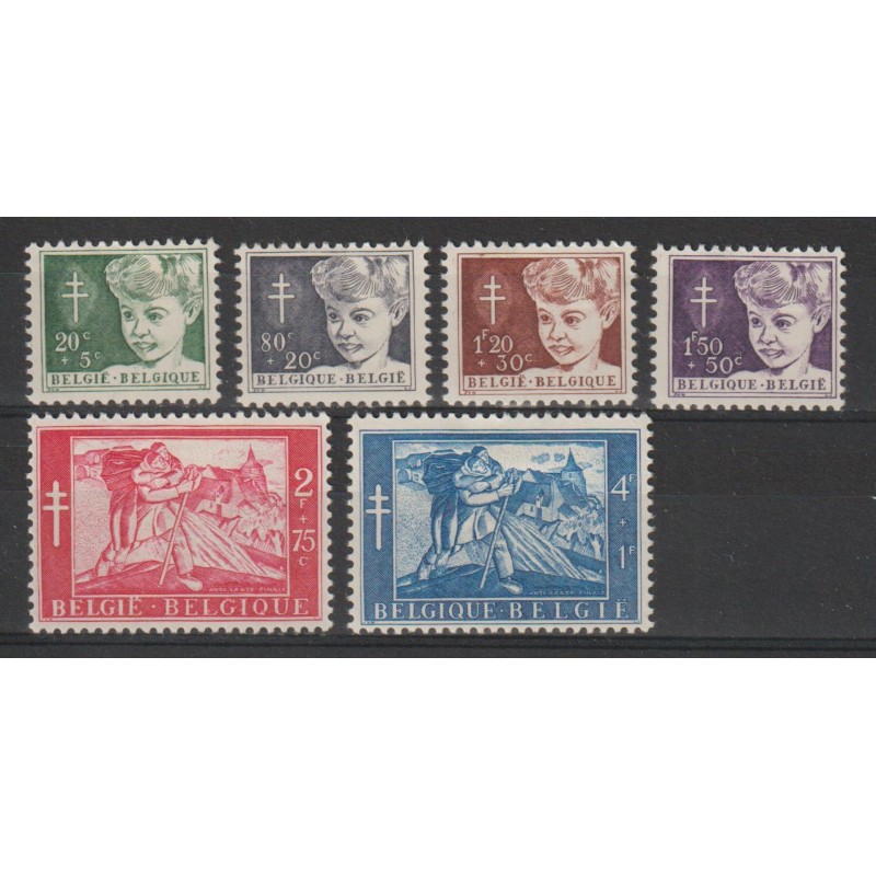 1954 - COB 955/60* - Scott B567/72 - MH