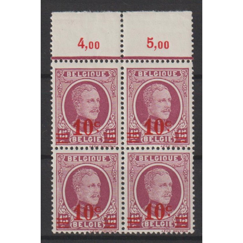 1927 - COB 246** - Scott 192 - Number on the edge - MNH