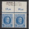 1927 - COB 257** - Scott 161 - Number on the edge - MNH