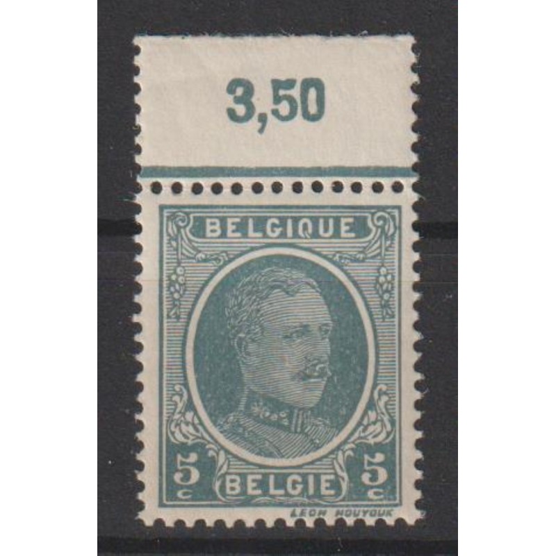 1922 - COB 193** - Scott 147 - Number on the edge - MNH