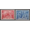 1945 - COB 697/8** - Scott B395/6 - MNH