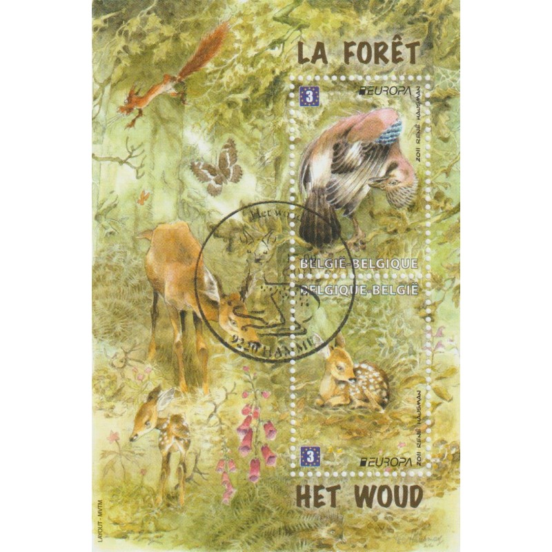 2011 - COB BL194 - SCOTT 2528 - Intl. Year of Forests