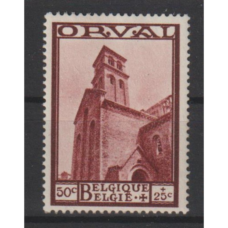 1933 - COB 366** - Scott B135 - ORVAL - MNH