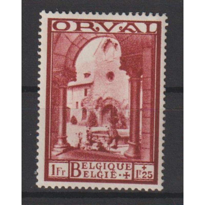 1933 - COB 368** - Scott B137 - ORVAL - MNH