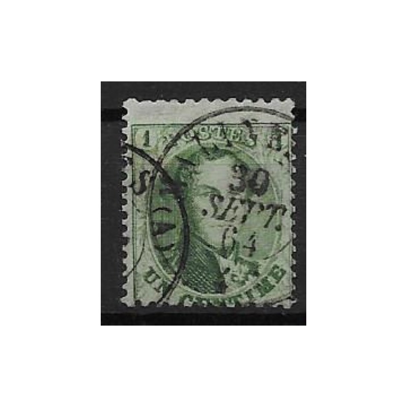 1863 - COB 13A - SCOTT 13 - Perforation 12 1/2 x 13 1/2