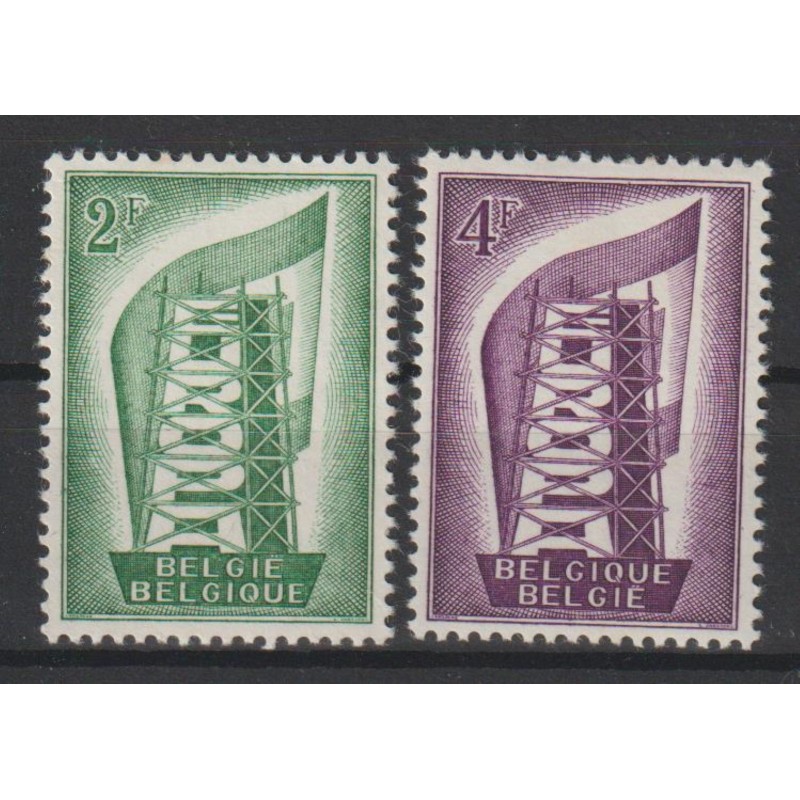 1956 - COB 994/5* - Scott 496/7 - MH