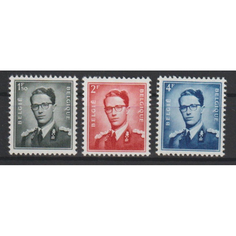 1953 - COB 924/6* - SCOTT 451/2 + 457 - MH