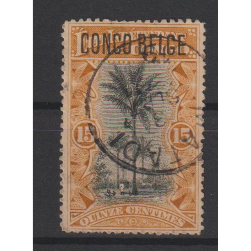 1909 - Congo - COB 42 - SCOTT 33 - Overprinted CONGO BELGE