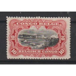 1910 - Congo - COB 55* -...