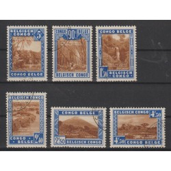 1938 - CONGO - COB 203/8 -...