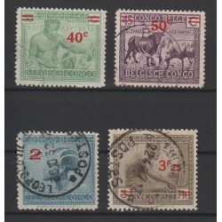 1931 - CONGO - COB 159/61A...