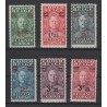 1931 - CONGO - COB 162/7* - SCOTT 130/5 - MH