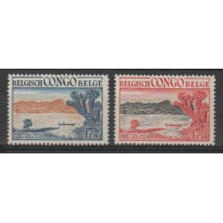 1953 - CONGO - COB 325/6* -...