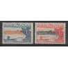 1953 - CONGO - COB 325/6* - SCOTT 286/7 - MH