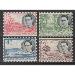 1955 - CONGO - COB 329/32*...