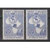 1955 - CONGO - COB 337/8* - SCOTT 298/9 - MH