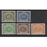 1943 - CONGO - Postage Due - COB TX73/7* - Perforation 12 1/2 - MH