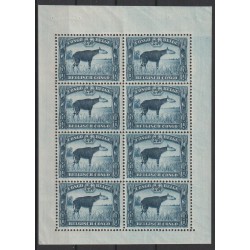 1931 - CONGO - Sheet - COB...