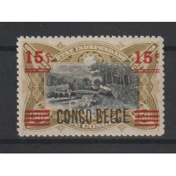 1921 - Congo - COB 87A** -...