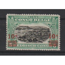 1921 - Congo - COB 86A** -...