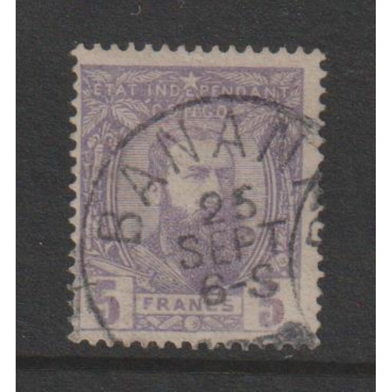 1887 - Congo - COB 11 - SCOTT 11 - Genuine - Violet