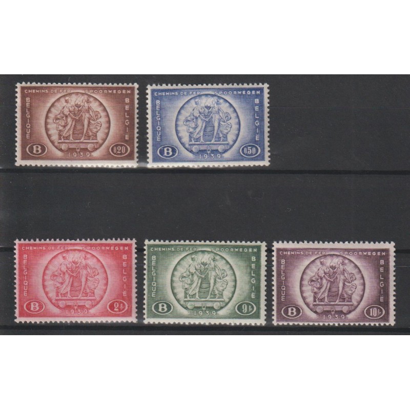 1939 - COB TR205/9** - SCOTT Q211/5 - MNH