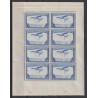 1934 - CONGO - Air Post - Sheet - COB PA11** - Scott C11a - MNH