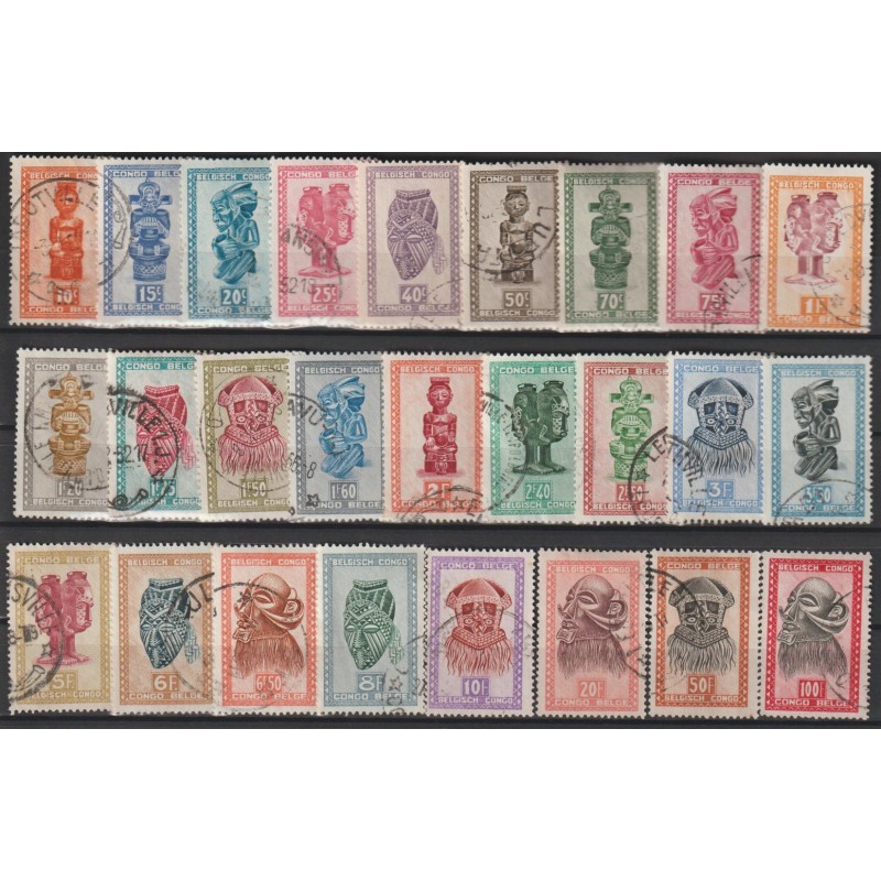 1947 - CONGO - COB 277/95 - SCOTT 231/56