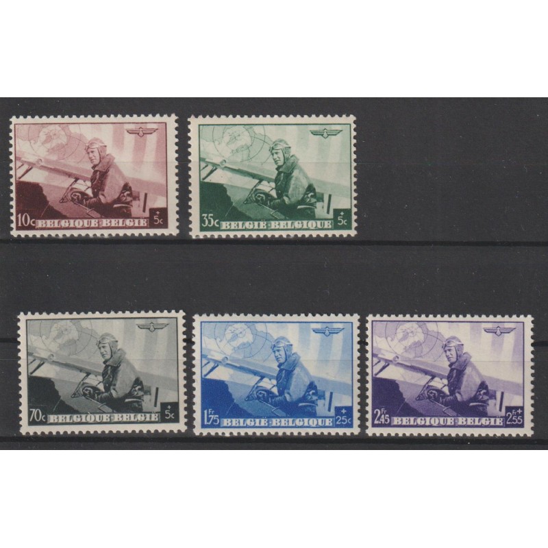 1938 - COB 466/70* - Scott B209/13 - MH