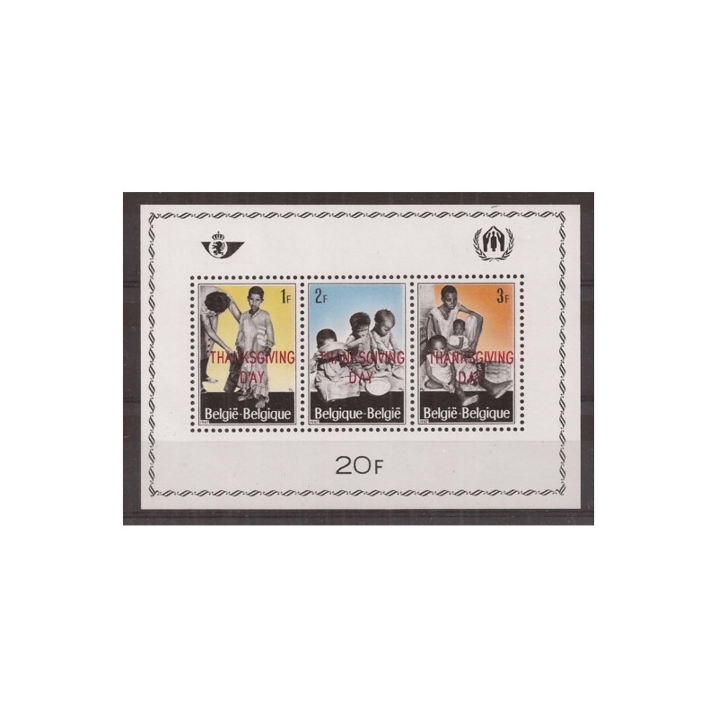 1967 - Private Issue - PR146** - Surcharged "THANKSGIVING DAY" - MNH