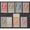 1905 - COB 74/80** - SCOTT 85/91 - MNH