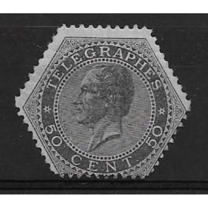 1866 - Telegraph - COB TG1* - MH