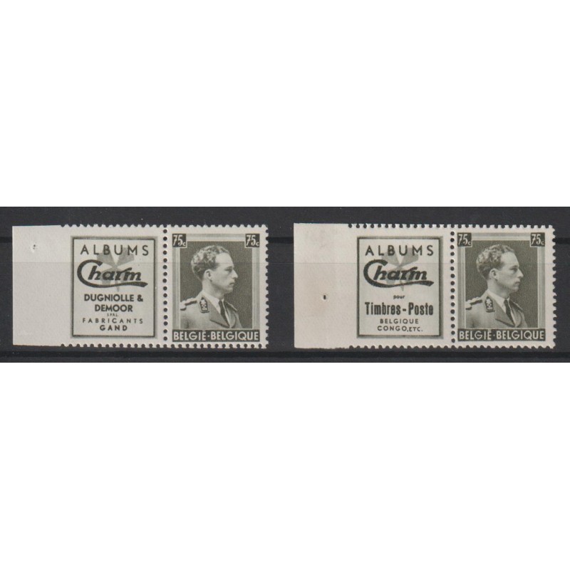 1938/9 - PUBS - COB PU99A/B** - MNH