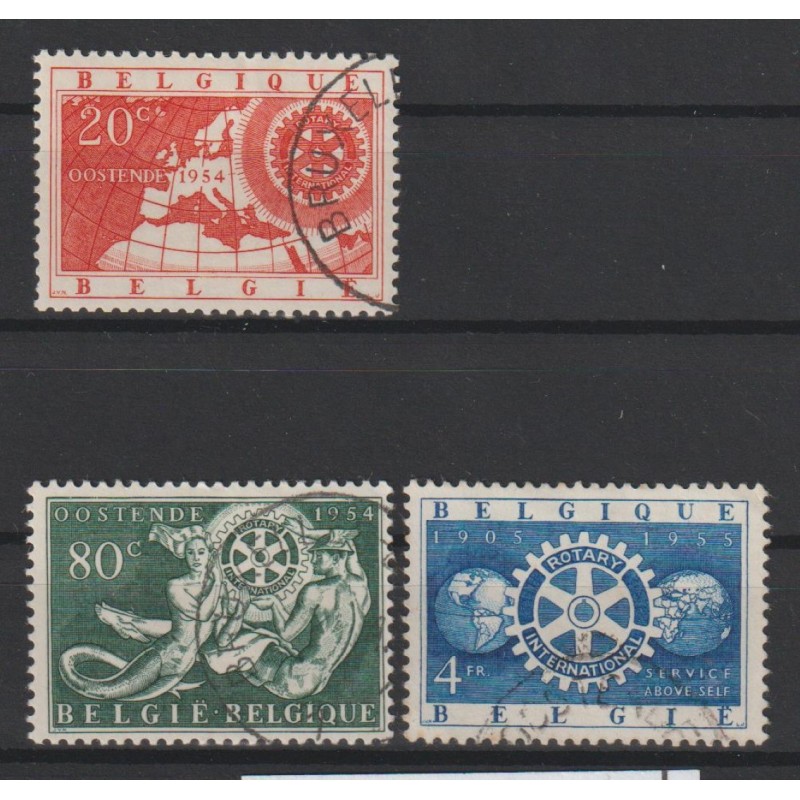 1954 - COB 952/4 - Scott 479/81