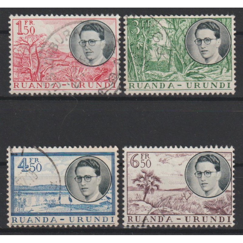 1955 - Ruanda-Urundi - COB 196/9