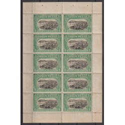 1915 - CONGO - Sheet - COB...