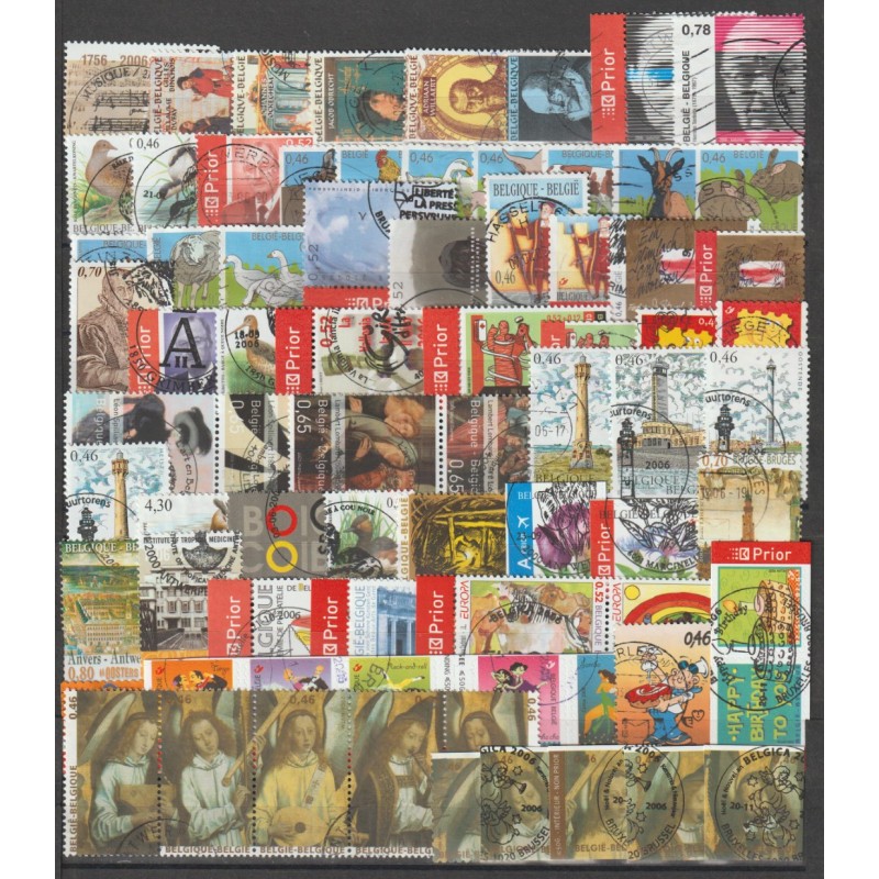 2006 - Year set - 75 stamps - Used