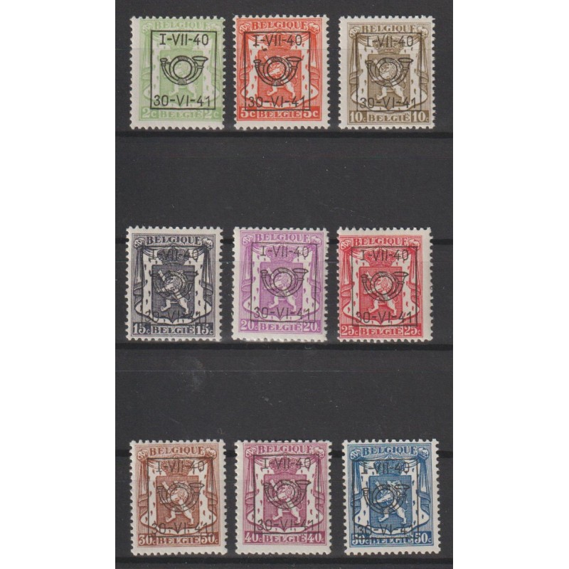 1940 - COB PRE446/54** - 19 - MNH