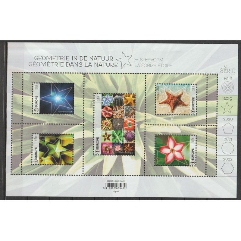 2019 - COB BL279** - GEOMETRY IN NATURE - MNH