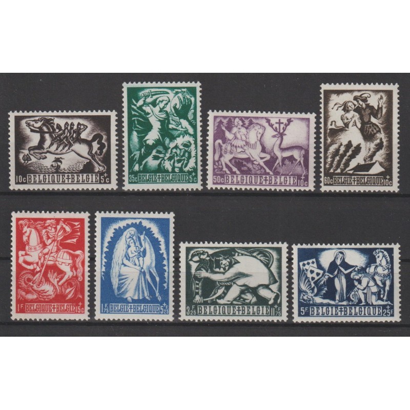 1944 - COB 653/60** - Scott B385/92 - MNH