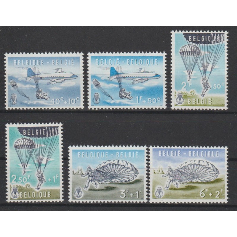 1960 - COB 1133/8** - Scott B663/8 - MNH