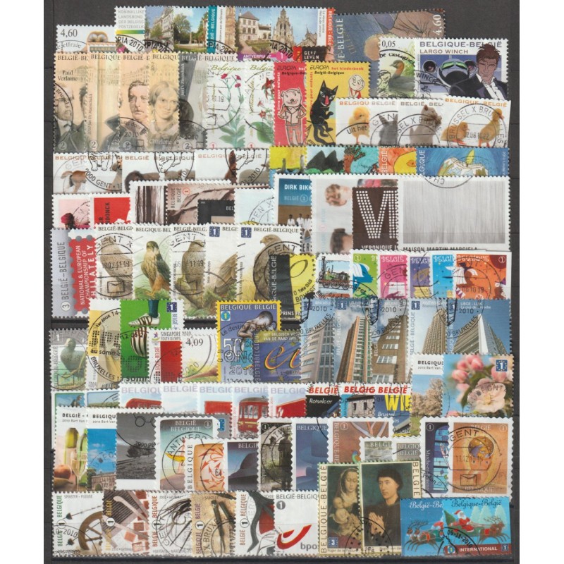 2010 - Year set - 106 stamps - Used