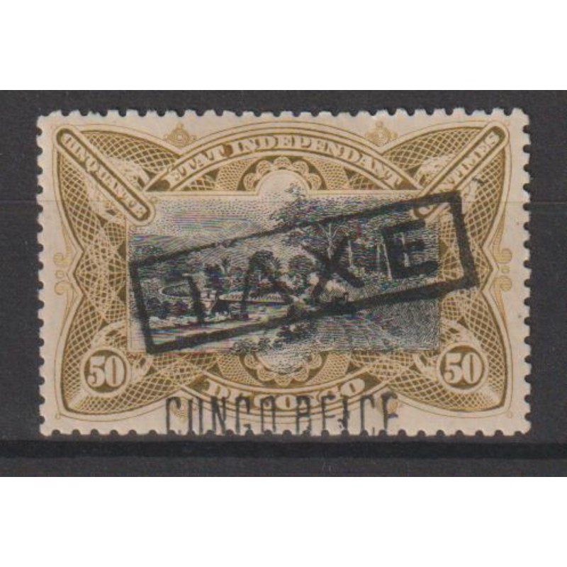 1909 - CONGO - Postage Due - COB TX12* - MH